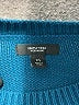 Simply Vera Vera Wang Chevron-herringbone Teal Blue Pullover Sweater Size XS - photo 7
