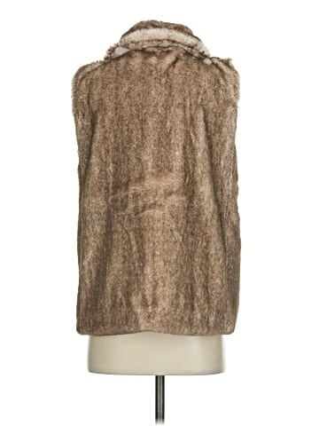 Ann Taylor LOFT Faux Fur Vest (view 2)