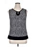 New Directions Black Sleeveless Top Size XL - photo 1