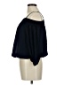 By & By 100% Polyester Black Blue 3/4 Sleeve Blouse Size M - photo 5