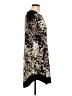 Mossimo 100% Polyester Graphic Black Casual Dress Size L - photo 4