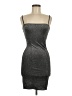 Forever 21 Metallic Silver Cocktail Dress Size M - photo 1