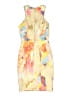 H&M Print Yellow Cocktail Dress Size 00 - photo 2
