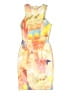 H&M Print Yellow Cocktail Dress Size 00 - photo 1