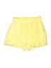 billy j Solid Yellow Shorts Size 8 - photo 1