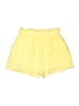 billy j Solid Yellow Shorts Size 8 - photo 2