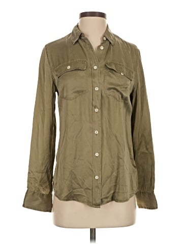 J.Crew Long Sleeve Silk Top (view 1)