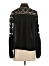 Boohoo 100% Polyester Black Long Sleeve Blouse Size 4 - photo 2