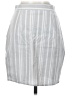 TOBI Stripes Silver Casual Skirt Size S - photo 2