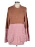 Label Of Love Color Block Pink Pullover Sweater Size XL - photo 1