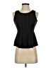 Max Studio Black Sleeveless T-Shirt Size XS - photo 1