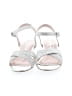 Nina Silver Wedges Size 4 - photo 2