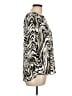 Ruby Rd. Animal Print Ivory 3/4 Sleeve Blouse Size L (petite) - photo 4