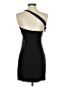 Et Clet Solid Black Cocktail Dress Size S - photo 2