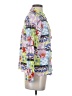 Princess Polly Print Blue Long Sleeve Blouse Size 2 - photo 4