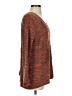 Democracy Tweed Brown Pullover Sweater Size S - photo 4