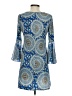 MSK Paisley Blue Casual Dress Size P (petite) - photo 2