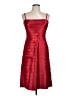 BCBGMAXAZRIA 100% Polyester Red Cocktail Dress Size 12 - photo 1