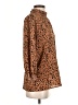 Assorted Brands Animal Print Brown 3/4 Sleeve Blouse Size S - photo 4