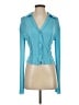 Shein Teal Long Sleeve Blouse Size S - photo 1