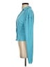 Shein Teal Long Sleeve Blouse Size S - photo 5