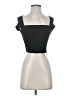 Shein Black Short Sleeve Top Size 4 - photo 1