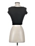 Shein Black Short Sleeve Top Size 4 - photo 2