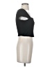Shein Black Short Sleeve Top Size 4 - photo 4
