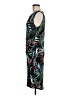 Connected Apparel Tropical Black Cocktail Dress Size 8 - photo 5