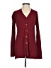 Express Tricot Burgundy Cardigan Size S - photo 1