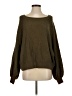 Free People Brown Green Pullover Sweater Size S - photo 1