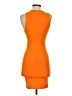 Zara Color Block Orange Cocktail Dress Size S - photo 2