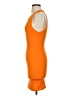Zara Color Block Orange Cocktail Dress Size S - photo 5