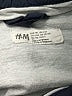 H&M 100% Polyamide Solid Blue Jacket Size 4 - 5 - photo 3