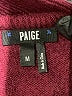 Paige Burgundy Wool Pullover Sweater Size M - photo 7