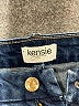 Kensie Hearts Blue Jeans Size 26 waist - photo 7