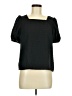Shein 100% Polyester Black Short Sleeve Top Size 6 - photo 1