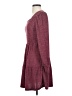 Sampeel Tweed Burgundy Casual Dress Size S - photo 5
