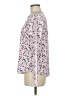 Pebble Beach Print Pink Long Sleeve Blouse Size M - photo 5