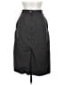 Oleg Cassini 100% Wool Solid Gray Wool Skirt Size 6 - photo 2
