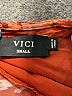 VICI 100% Polyester Orange 3/4 Sleeve Blouse Size S - photo 7