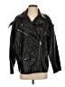 Assorted Brands Black Faux Leather Jacket Size S - photo 1
