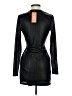 Shein 100% Polyester Metallic Black Cocktail Dress Size 2 - photo 2