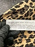 Zara Basic Animal Print Brown Long Sleeve Blouse Size XS - photo 8