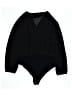 Alfani 100% Polyester Black Bodysuit Size XL - photo 2