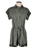 CALVIN KLEIN JEANS 100% Lyocell Solid Gray Romper Size S - photo 1
