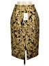 Michael Kors Collection Paisley Gold Formal Skirt Size 10 - photo 2