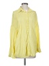 Shein Yellow Long Sleeve Blouse Size 4 - photo 1