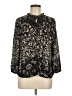 Daniel Rainn 100% Polyester Black 3/4 Sleeve Blouse Size M (petite) - photo 1