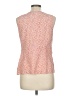 Halogen 100% Silk Orange Sleeveless Silk Top Size M (petite) - photo 2